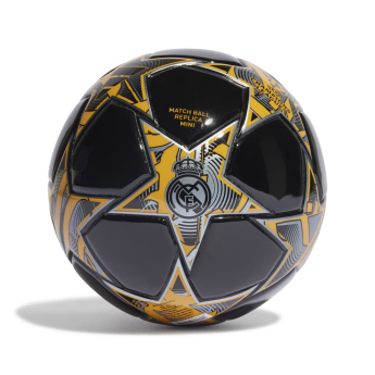 Real Madrid fotbalový mini míč UCL black