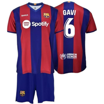 FC Barcelona dětský set replica 23/24 Home Gavi