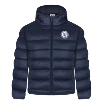FC Chelsea dětská zimní bunda Quilted blue