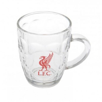 FC Liverpool sklenice čirý korbel logo