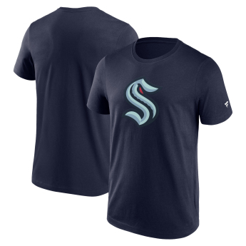 Seattle Kraken pánské tričko Primary Logo Graphic Maritime Blue
