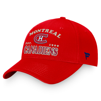 Montreal Canadiens čepice baseballová kšiltovka Heritage Unstructured Adjustable