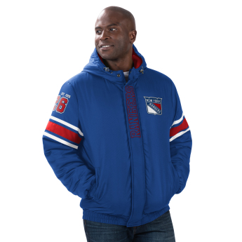 New York Rangers pánská bunda s kapucí Tight End Winter Jacket