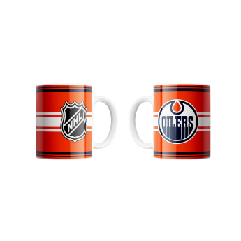 Edmonton Oilers hrníček FaceOff Logo NHL (330 ml)