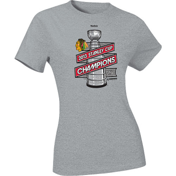 Chicago Blackhawks dámské tričko 2013 Stanley Cup Champions Locker Room