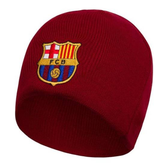 FC Barcelona dětská zimní čepice Basic red