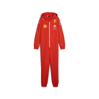 Ferrari dětská kombinéza Driver red F1 Team 2024