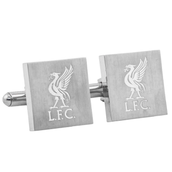 FC Liverpool manžetové knoflíčky Stainless Steel Square Cufflinks