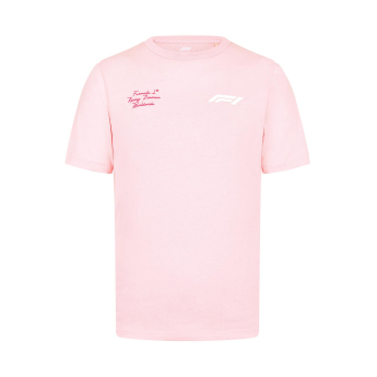 Formule 1 pánské tričko RDW Primrose Pink F1 2024