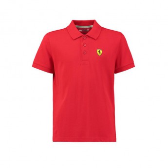 Ferrari dětské polo tričko Classic red F1 Team 2018