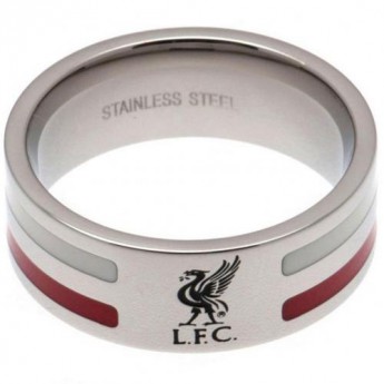 FC Liverpool prsten Colour Stripe Ring Medium