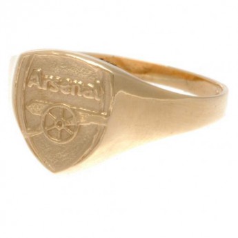 FC Arsenal prsten 9ct Gold Crest Medium