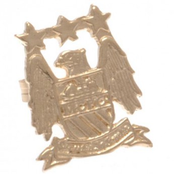 Manchester City náušnice 9ct Gold Earring EC