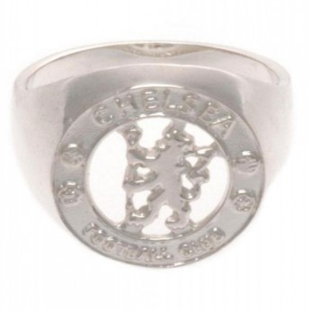 FC Chelsea prsten Sterling Silver Ring Large