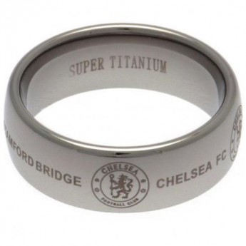 FC Chelsea prsten Super Titanium Large