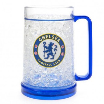 FC Chelsea plastová pivní sklenice winter logo