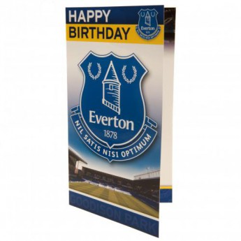 FC Everton narozeninové přání Birthday Card