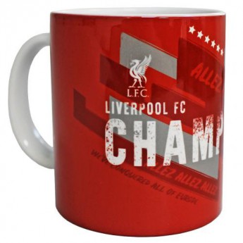FC Liverpool hrníček Champions Of Europe Mug