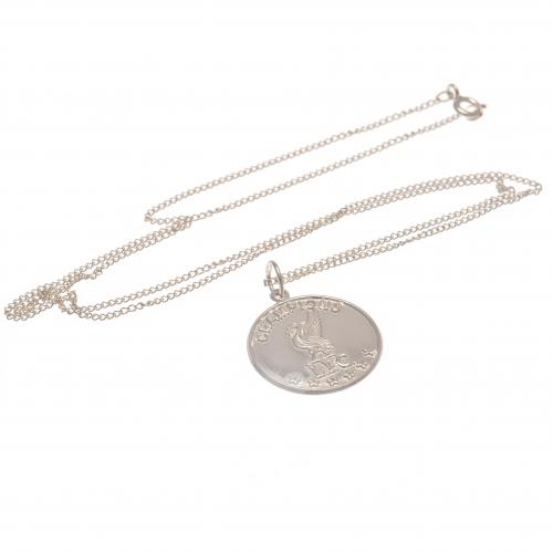 FC Liverpool řetízek na krk s přívěškem Champions Of Europe sterling silver pendant & chain