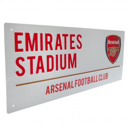 FC Arsenal cedule na zeď Street Sign