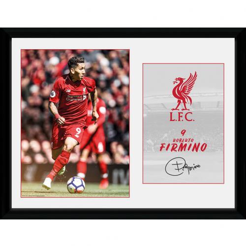 FC Liverpool obrázek v rámečku Picture Firmino 16 x 12