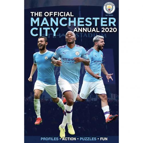 Manchester City kniha ročenka Annual 2020