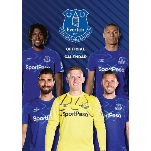 FC Everton kalendář 2020 Team A3