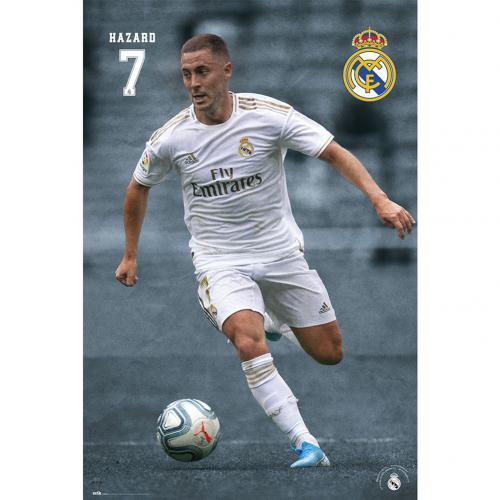 Real Madrid plakát Hazard 2400