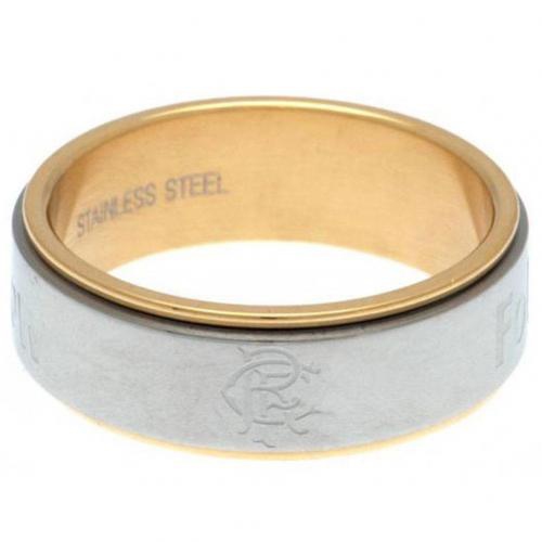 FC Rangers prsten Bi Colour Spinner Ring Medium
