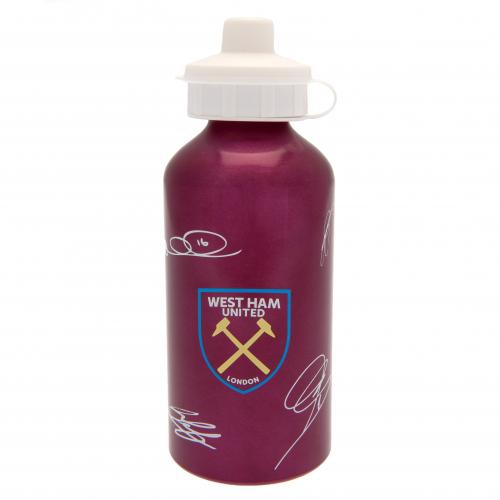 West Ham United láhev na pití Aluminium Drinks Bottle SG signature