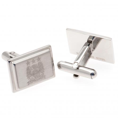 Manchester City manžetové knoflíčky Stainless Steel Cufflinks EC