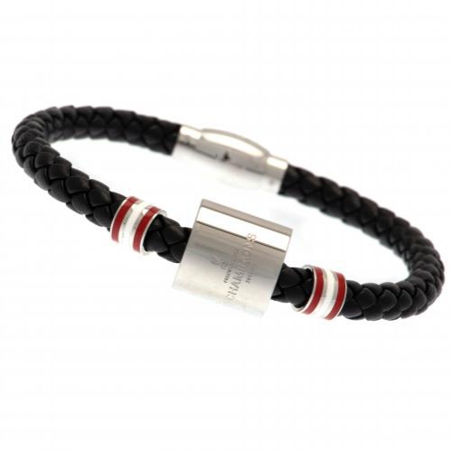 FC Liverpool kožený náramek Premier League Champions Leather Bracelet