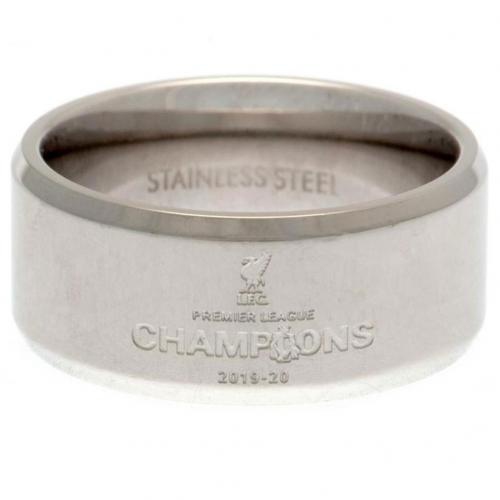 FC Liverpool prsten Premier League Champions Band Ring Medium