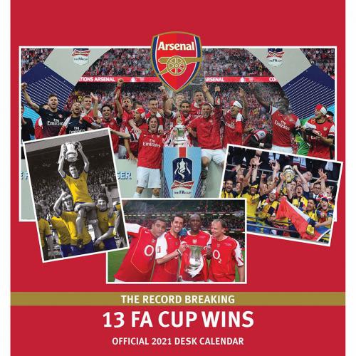 FC Arsenal stolní kalendář 2021