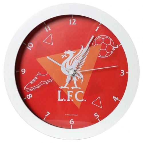 FC Liverpool hodiny Wall Clock red