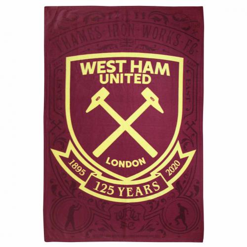 West Ham United fleecová deka Blanket