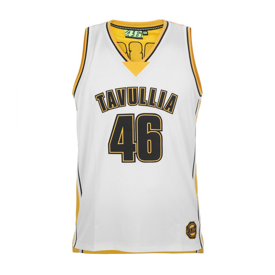 Valentino Rossi pánské tílko basket XS white