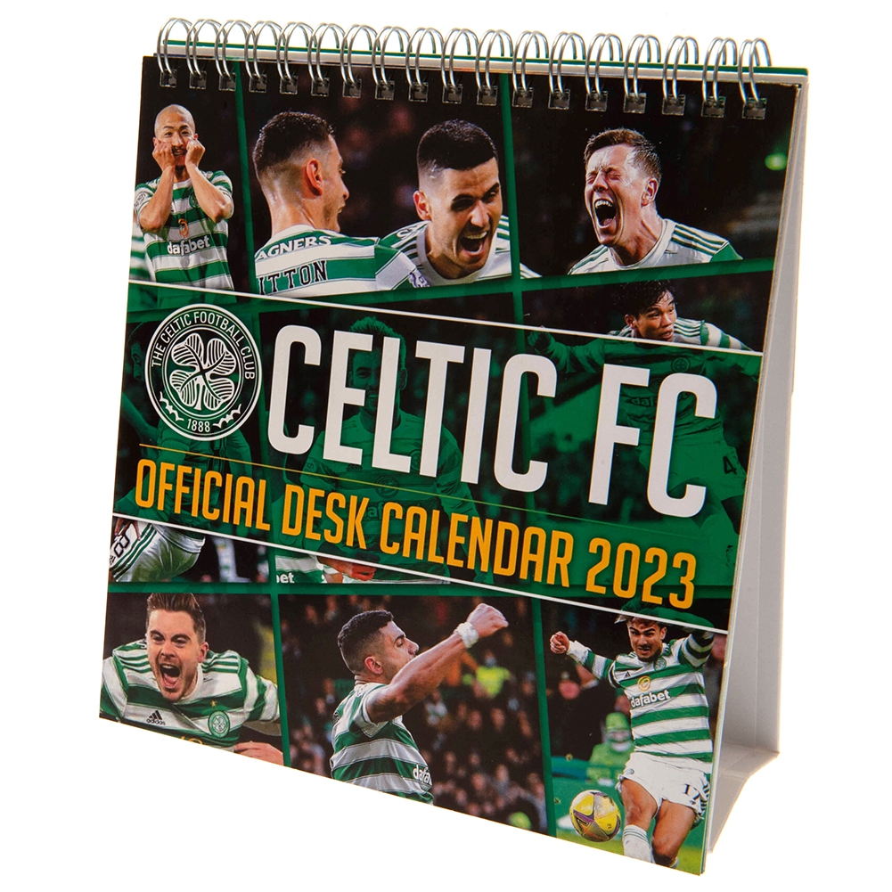 FC Celtic kalendář Desktop Calendar 2023