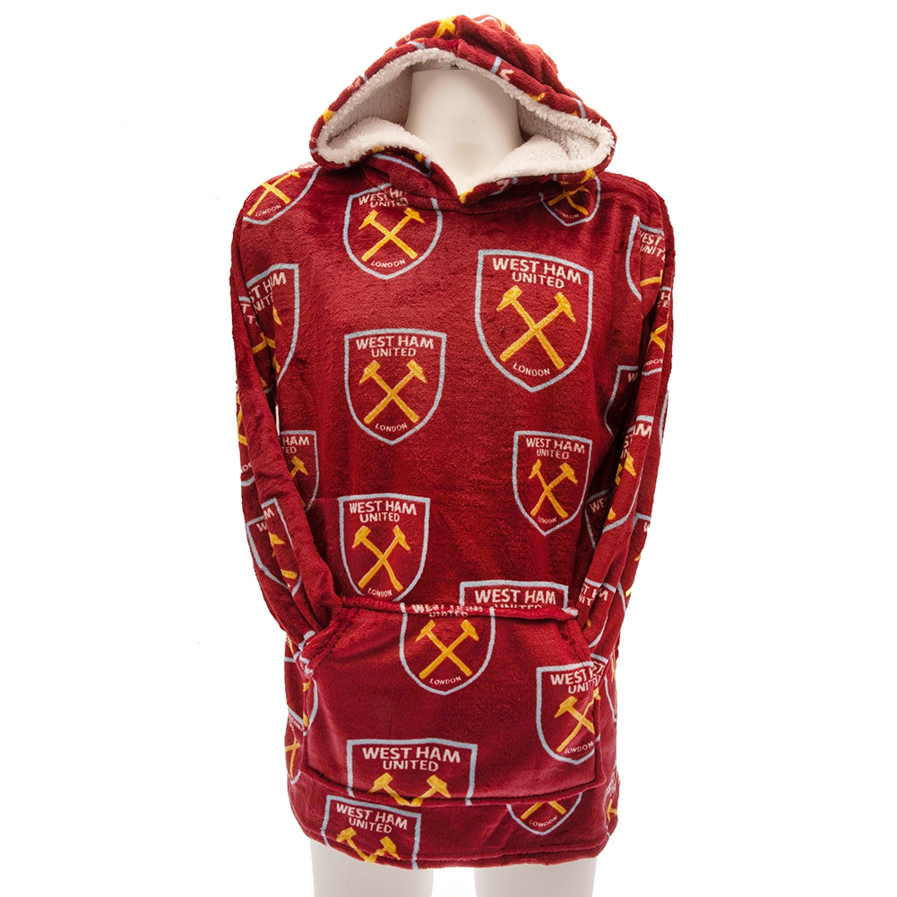 West Ham United dětské pončo Poncho Blanket Adults