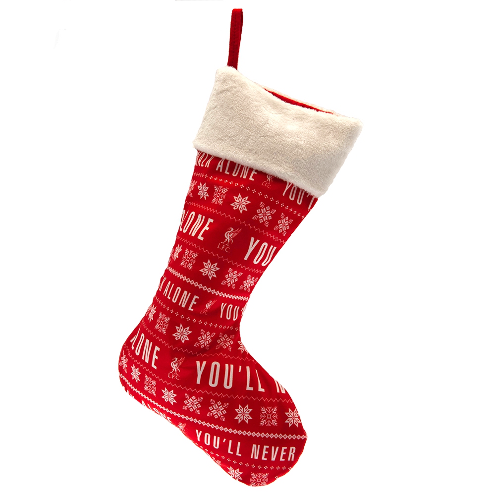 FC Liverpool vánoční punčocha Christmas Stocking YNWA