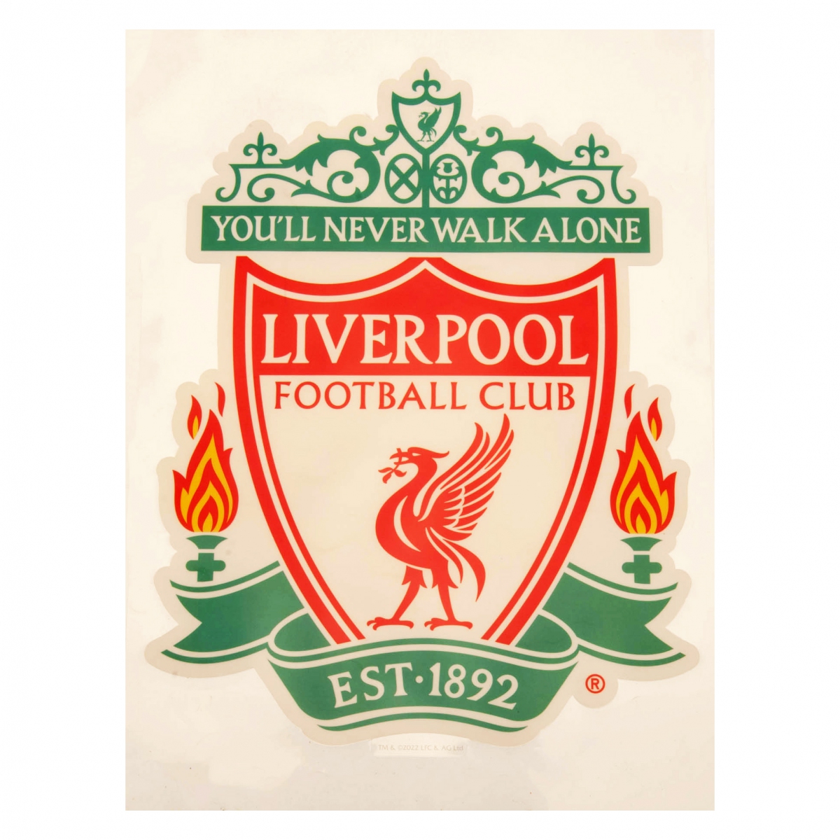 FC Liverpool samolepka A4 Car Decal CR