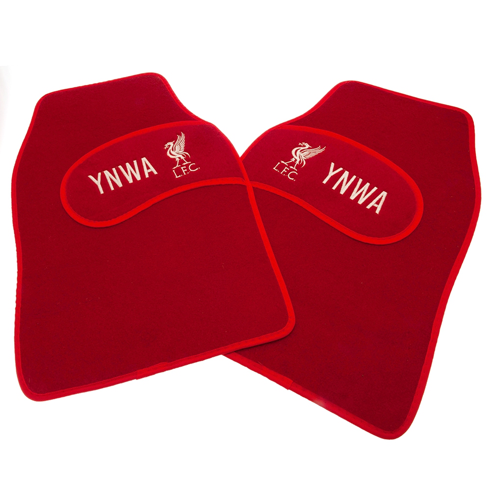 FC Liverpool autokoberec Pair Car Mats red 2 pcs