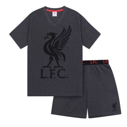 FC Liverpool pánské pyžamo SLab grey 27419