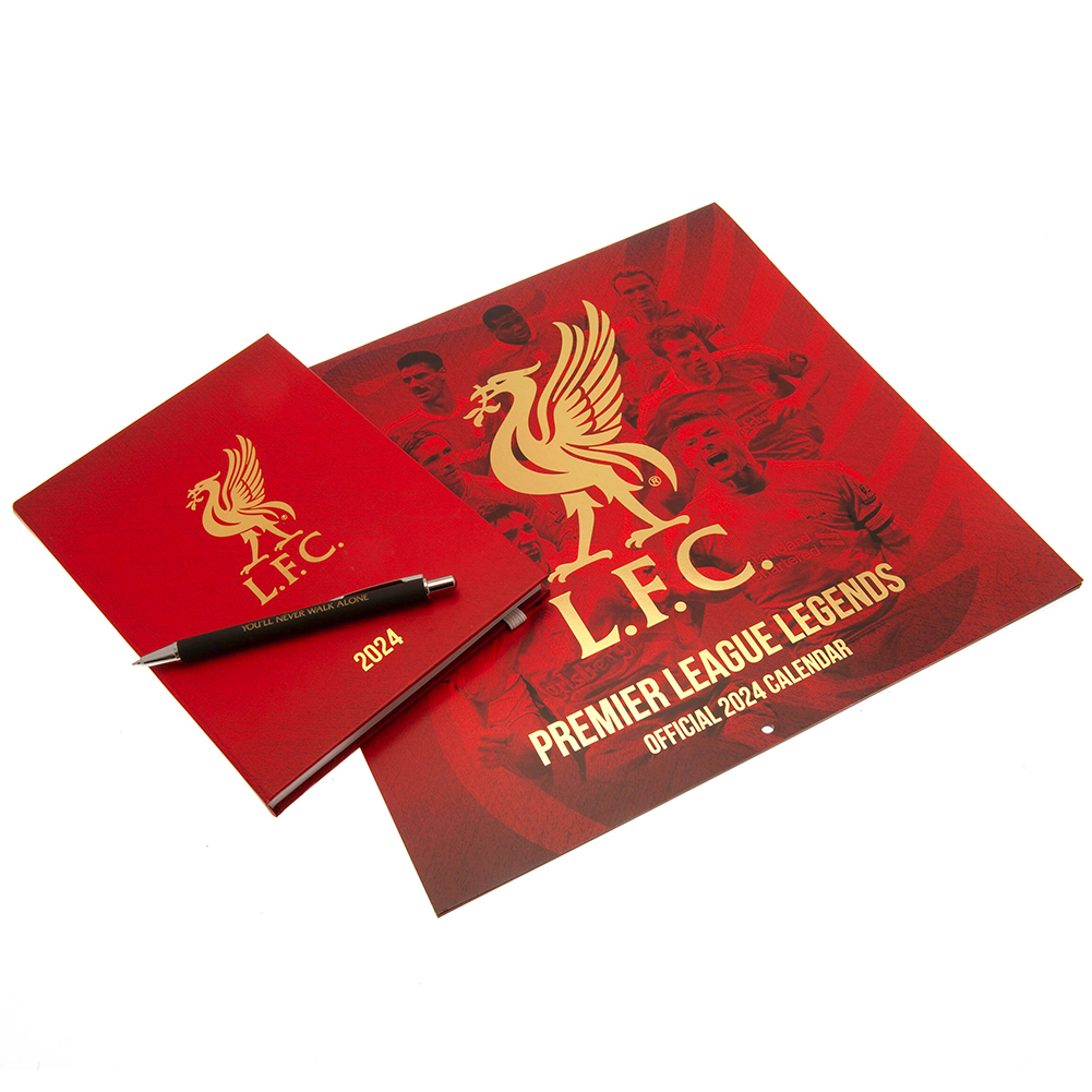 FC Liverpool dárkový box Calendar & Diary Musical 2024