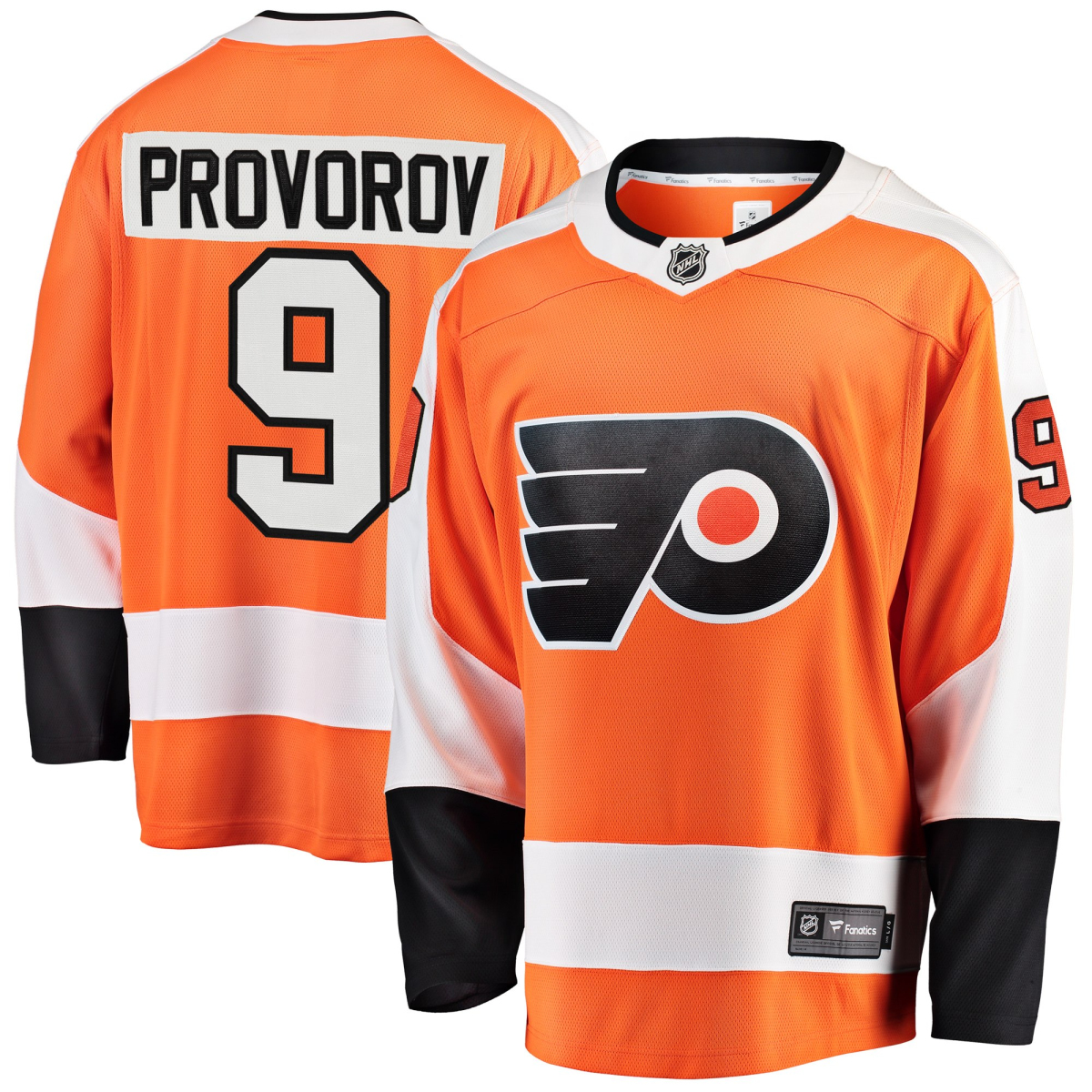 Philadelphia Flyers hokejový dres #9 Ivan Provorov Breakaway Alternate Jersey