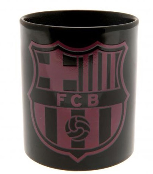 FC Barcelona hrníček Heat Changing black