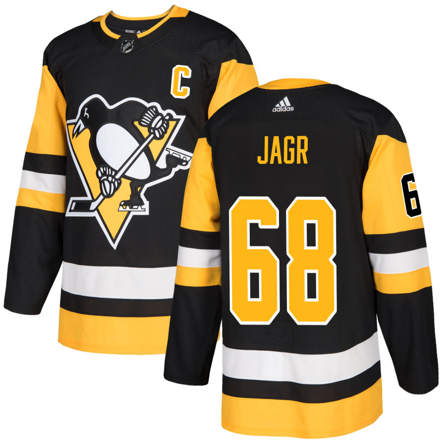 Pittsburgh Penguins hokejový dres Jaromír Jágr #68 Adidas Authentic Player Pro Black adidas 113047