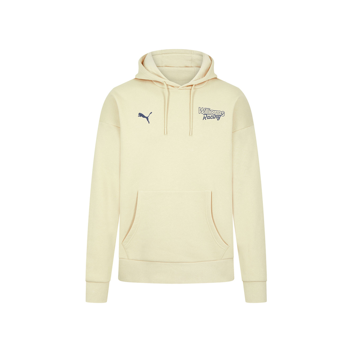 Williams Martini Racing pánská mikina s kapucí Oversized beige F1 Team 2024 Puma 701229177001240