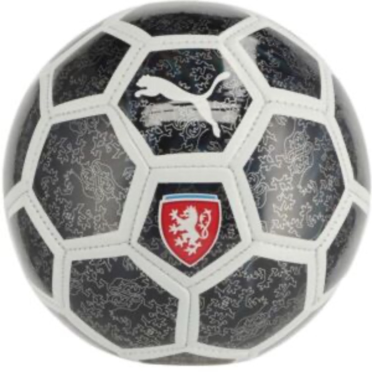 Fotbalové reprezentace fotbalový mini míč Czech Republic navy - size 1 Puma 57889