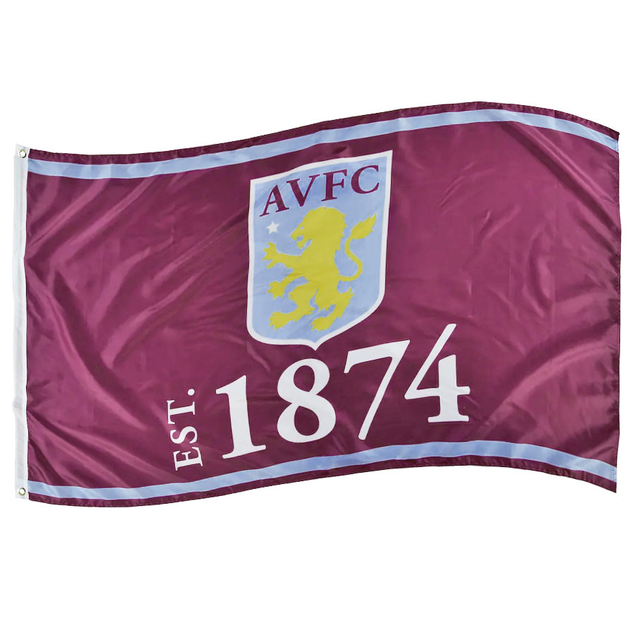 Aston Villa FC Established Flag TM-04941